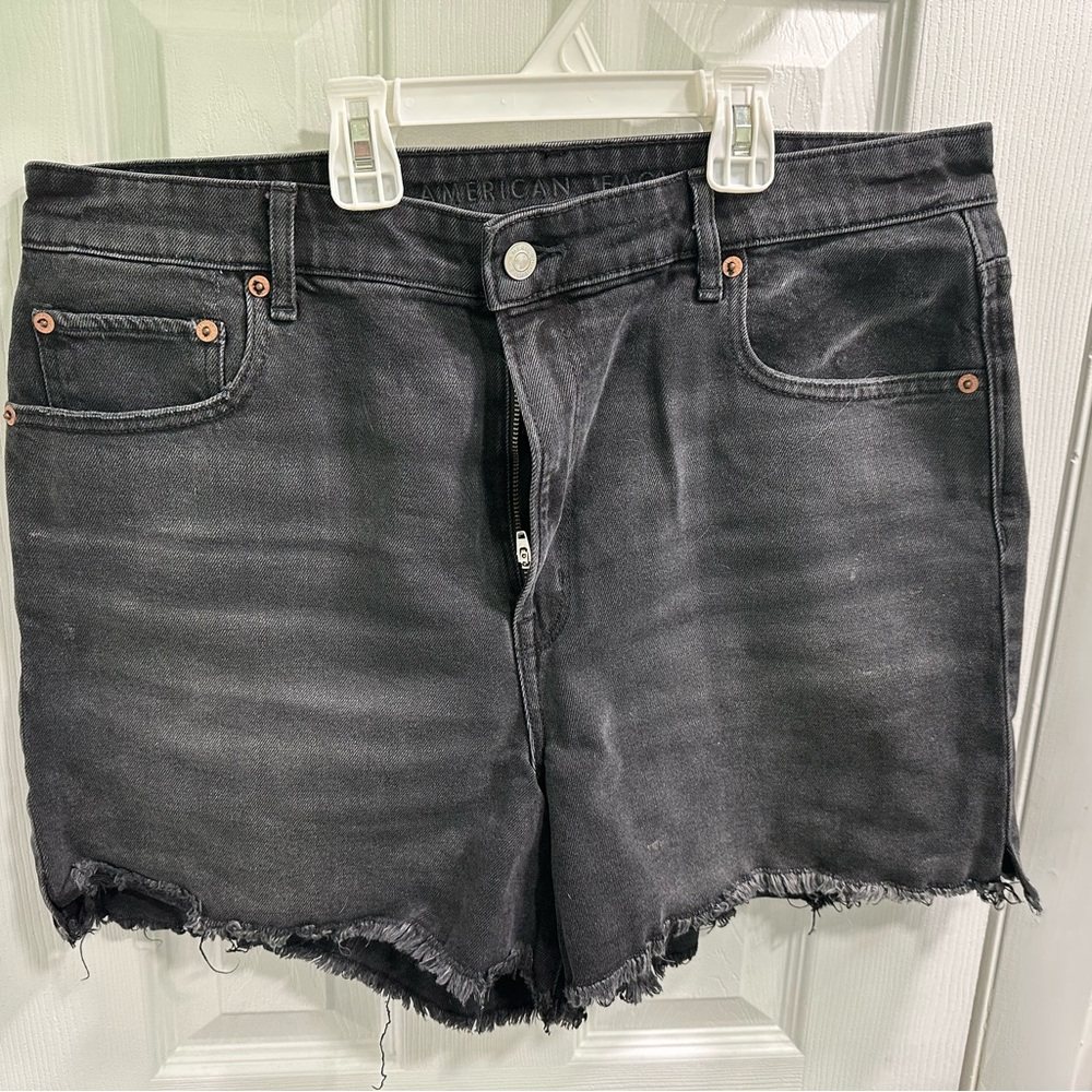 American Eagle Outfitters Charcoal Jean Shorts
